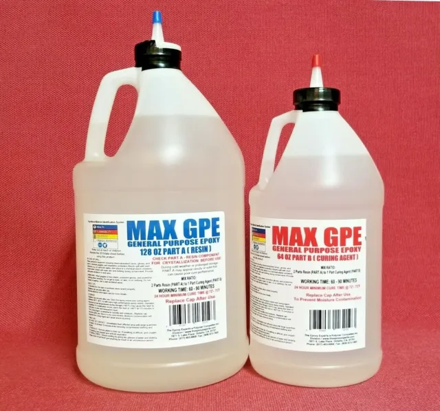 MAX BOND LOW VISCOSITY 2 GALLON - EPOXY FIBERGLASSING RESIN HIGH IMPACT &  STRENGTH MARINE AEROSPACE GRADE - The Epoxy Experts