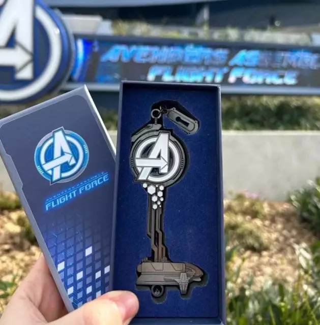 Clé / Clef Disney Attraction Avengers Flight Force EL 2022  Disneyland Paris DLP