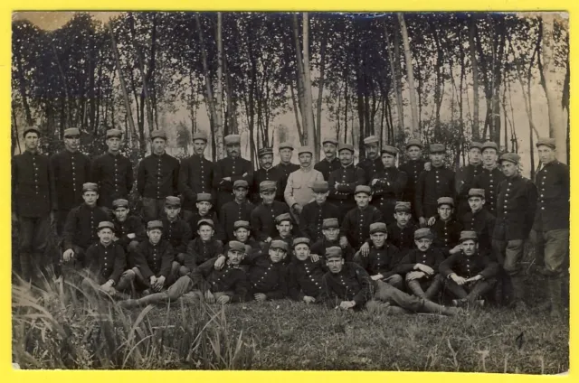cpa CARTE PHOTO Soldats du 171e Régiment d'Infanterie Militaires Uniformes