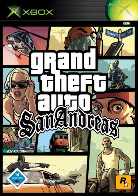 Grand Theft Auto: San Andreas (Dt.) (Microsoft Xbox, 2005)