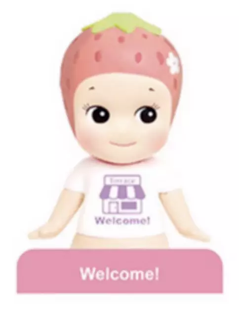 Authentic Sonny Angel Seoul strawberry series mini figure Welcome Designer toy