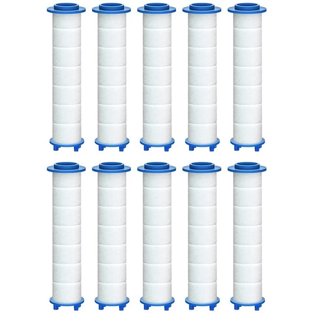 Filtro de ducha de 10 piezas para agua dura - rendimiento ducha filtro de agua N5Q2