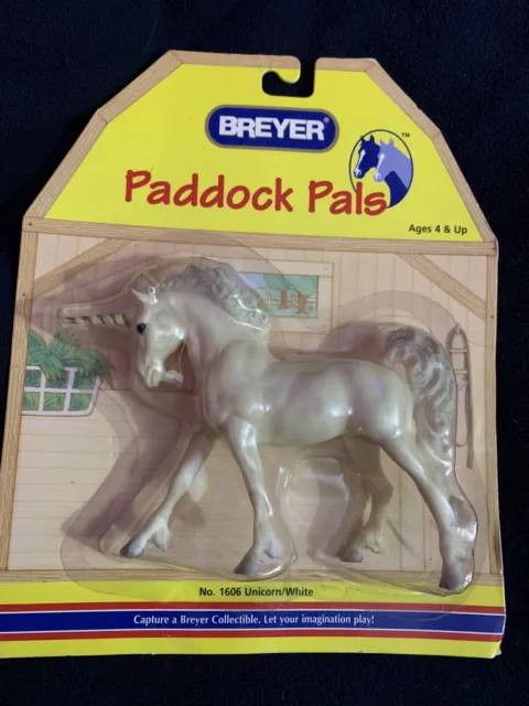 Breyer Paddock Pals Unicorn #720022 vintage new in box great condition