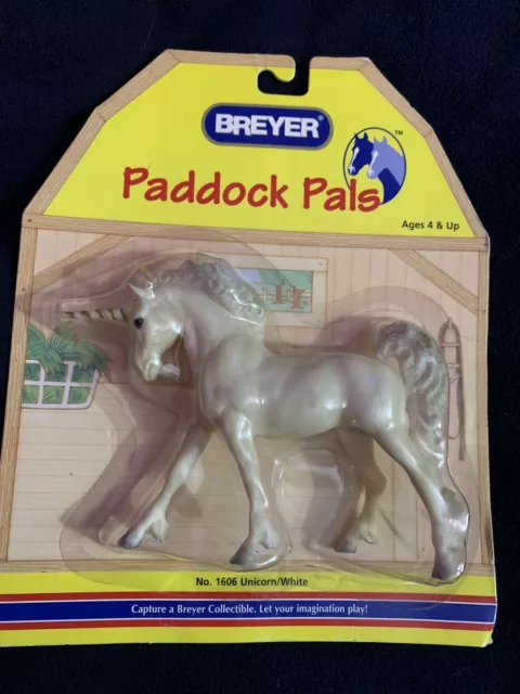 Breyer Paddock Pals Unicorn #720022 vintage new in box great condition