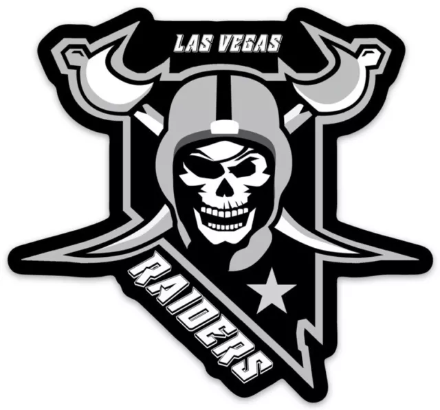 Las Vegas Raiders Winter Hat Skull Cap Beanie Fleece Warm Black Silver OSFM