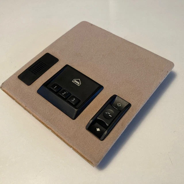 BMW E38 E39 Sunroof Motor Cover Headliner trim TAN HOMELINK UPGRADE 98