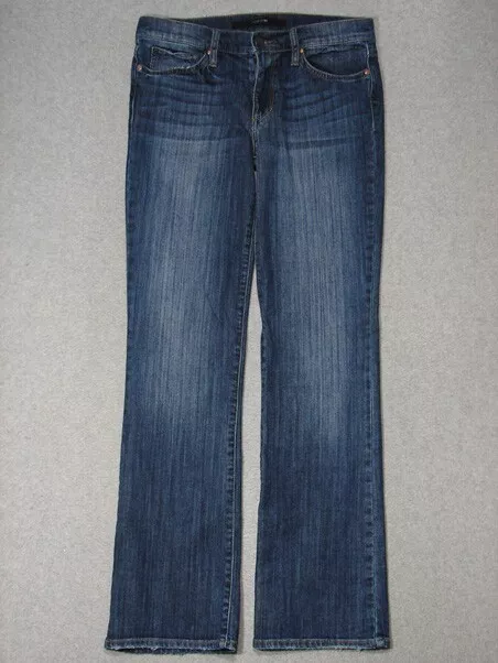 RI09434 **JOE'S** PETITE BOOT CUT WOMENS JEANS sz27 DARK BLUE