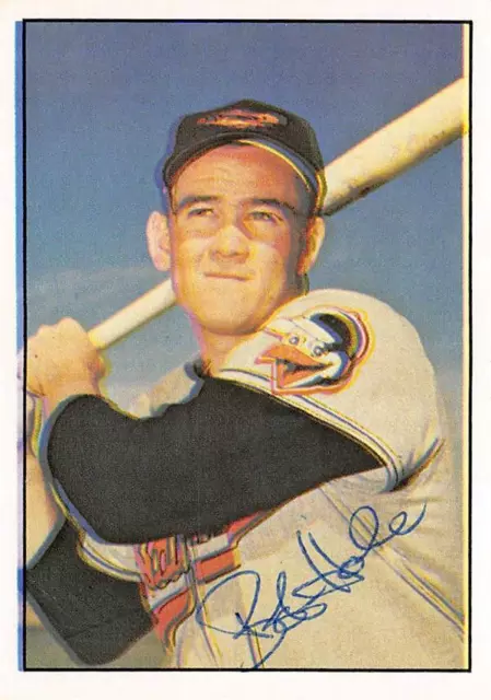 BOB HALE AUTOGRAPHED Baseball Card (Baltimore Orioles, 67) 1979 TCMA ...