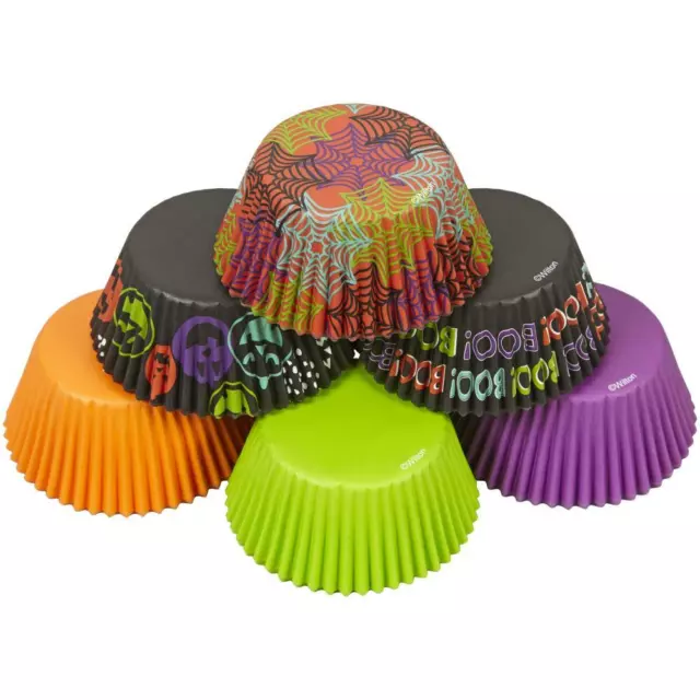 Wilton Standard Baking Cups Cupcake Liners, Halloween, Tube of 150