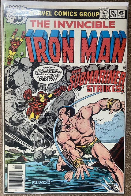 The Invincible Iron Man #120 - Marvel Comics, 1978 1st. App. Justin Hammer