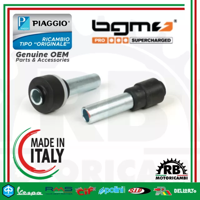 Coppia Silent Block Motore Bgm Pro Piaggio Vespa Px 125 150 Ts Gl Sprint +1836