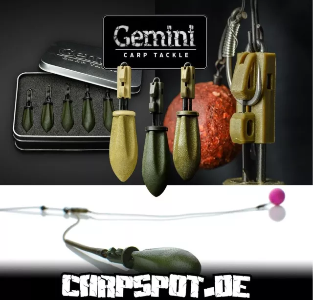 Gemini A. R.c Sistema Conduce Carpspot Plomo Carpa Weitwurfblei Carplead