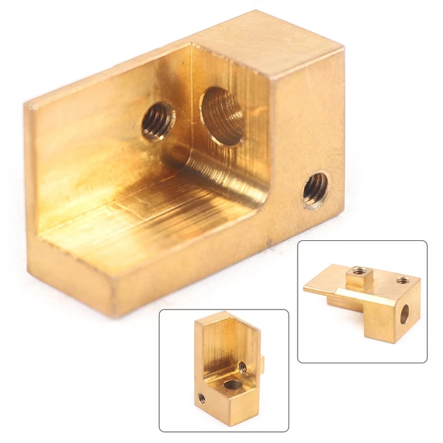 C474 Wire-Cut EDM Contact Support with Conductive Block Support Base 3x1.8x1.3cm