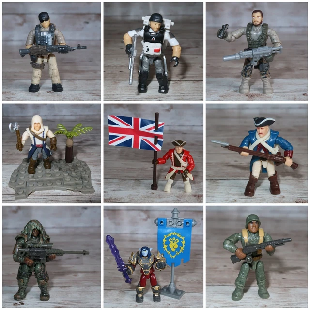 Mega bloks call top of duty minifigures