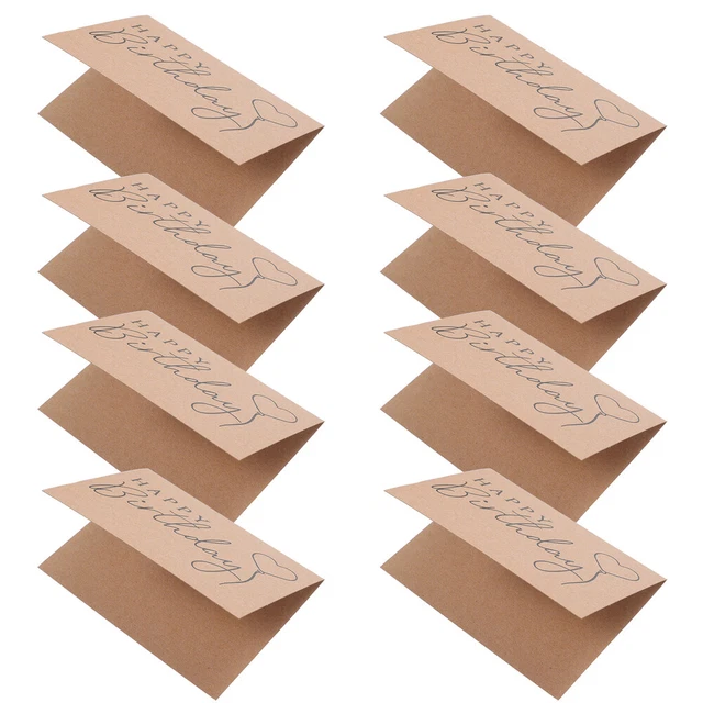20 piezas regalo de cumpleaños entrega tarjetas de bendición para cumpleaños tarjeta de felicitación niña