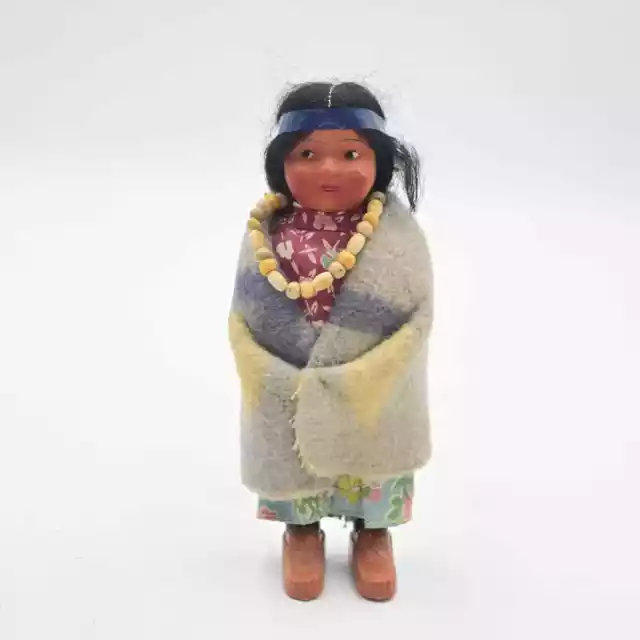 Vintage Skookum Native American Indian Doll