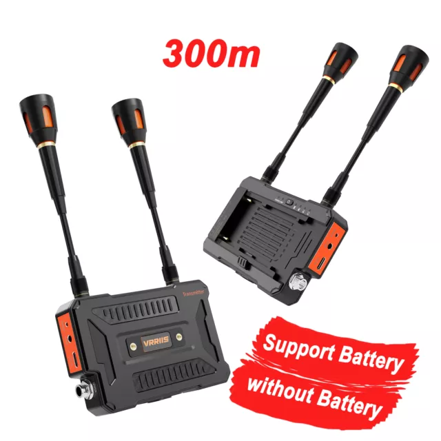 300m Wireless Display Video Transmitter Receiver HDMI Extender 1080P for Camera