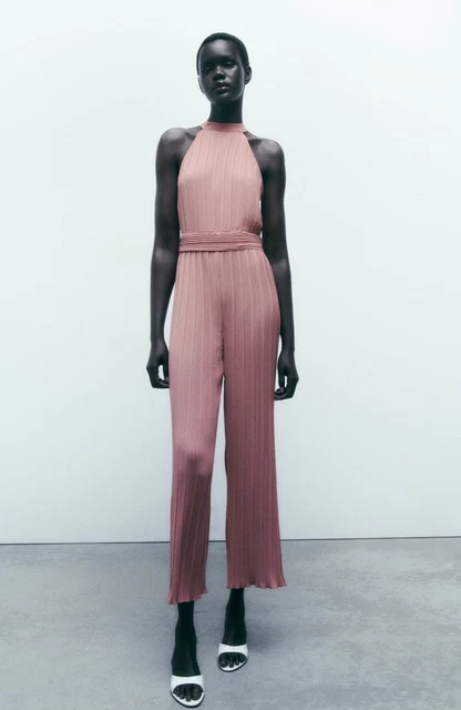 Pink playsuit zara sales