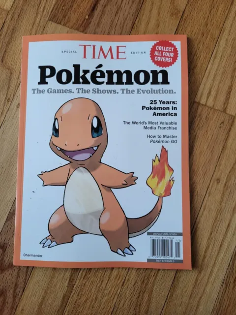 25 Years Of Pokemon In America Time Magazine Special Edition 2024 Charmander