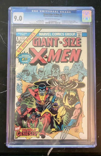 Giant Size X-Men #1 (1975) - Cgc Grade 9.0 - 1St Appearance New Team - Wolverine