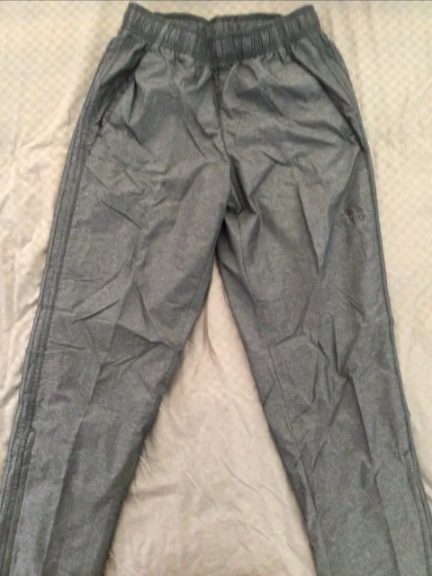 ADIDAS NYLON TRACK Pants Men’s Size Small Dark Grey $8.88 - PicClick