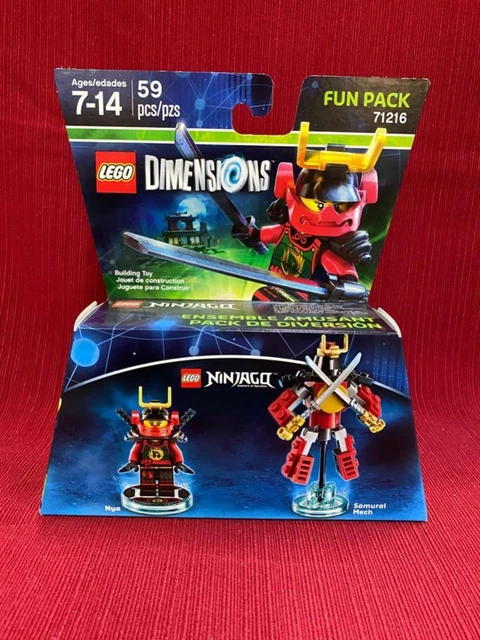 LEGO DIMENSIONS NINJAGO ZANE FUN PACK #71217 NEW in Box SEALED