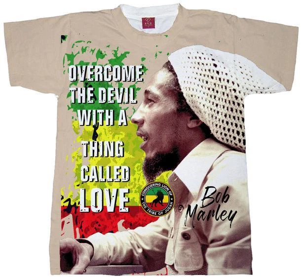 Bob Marley Overcome The Devil Kids Youth T-Shirt, Toddler, Child Tee, Xs-Xl,