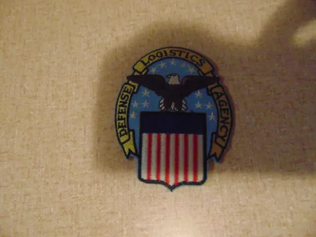 Military Patch Sew On Defense Logistics Agency Older 4 Inches