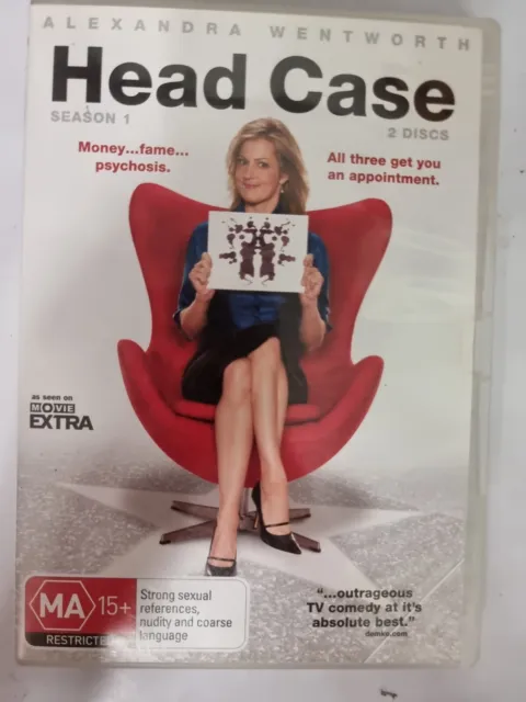 Head Case First Season 1 - 2 Disc DVD Set Region 4 Drama Free Post ch291