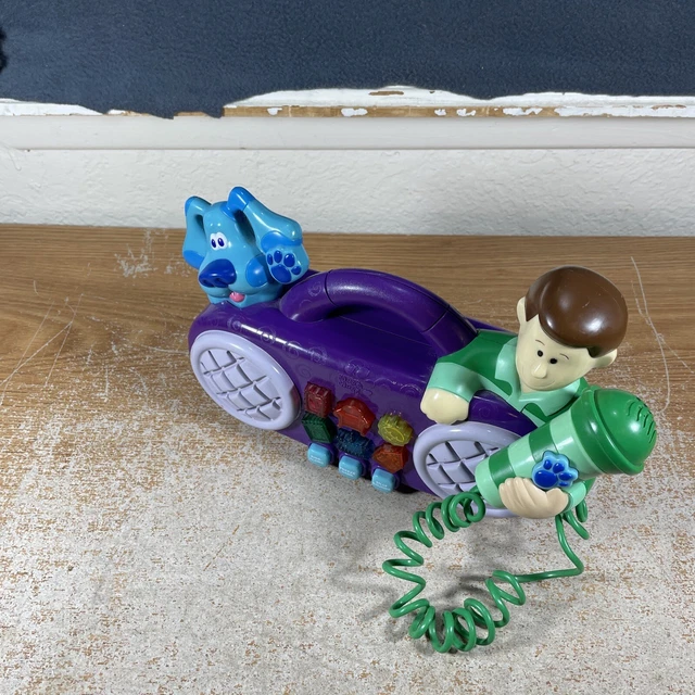 Vintage Blue's Clues Steve & Blue Sing Along Radio Boombox Karaoke 1999 Works Vintage Blue's Clues Steve & Blue Sing Along Radio Boombox Karaoke 1999 Works
