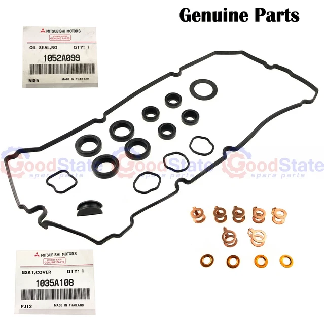 GENUINE PAJERO 4D56 2.5L Diesel Injector Washer Rocker Cover Gasket ...