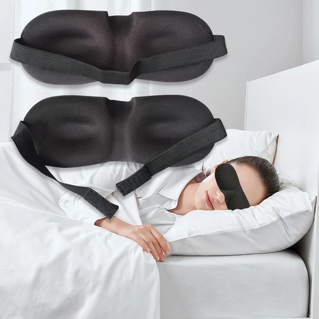 yeux Masque pour les yeux Eyepatch de nuit Aide au sommeil Housse de sommeil