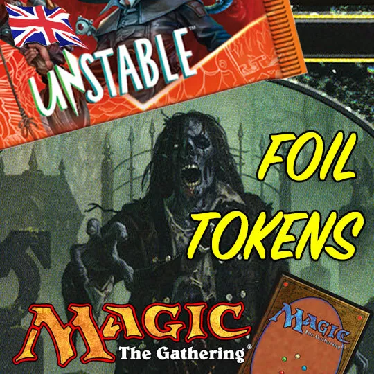 Magic the Gathering MTG Unstable FOIL TOKENS Including Full Art NM/M Your Choice