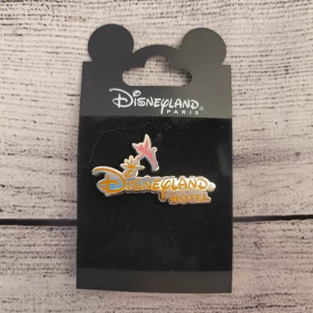 Disney Pin - DLRP - Disneyland Hotel Logo Tinker Bell Pink