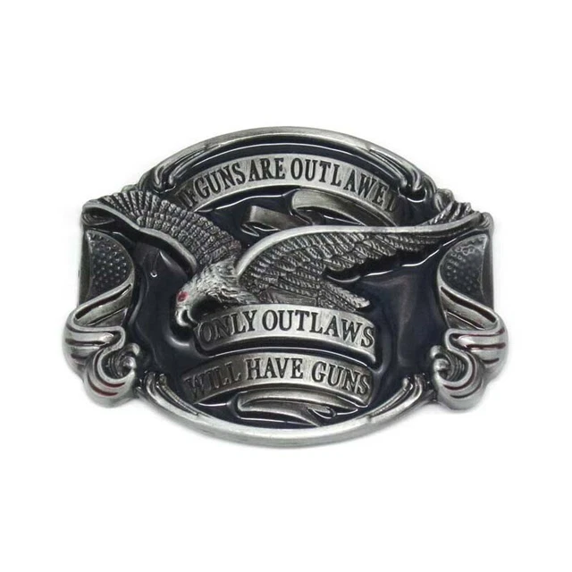 Boucle de Ceinture Aigle Américain - Cowboy World