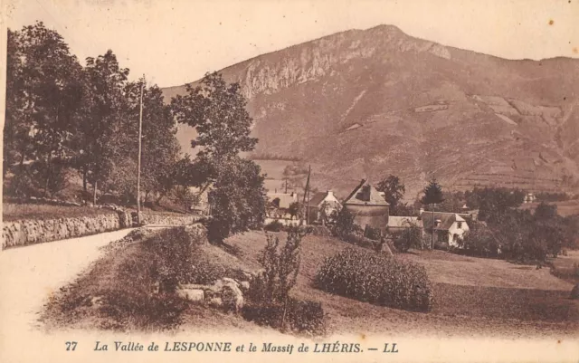 Cpa 65 La Vallee De Lesponne Et Massif De Lheris
