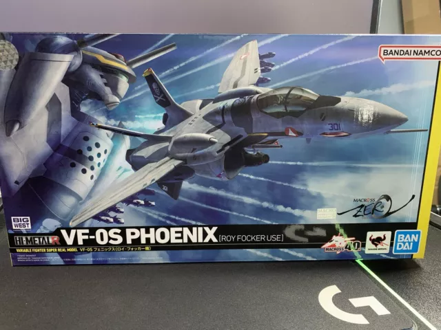 Bandai Macross Zero Hi-Metal R Roy Focker's VF-0S Phoenix