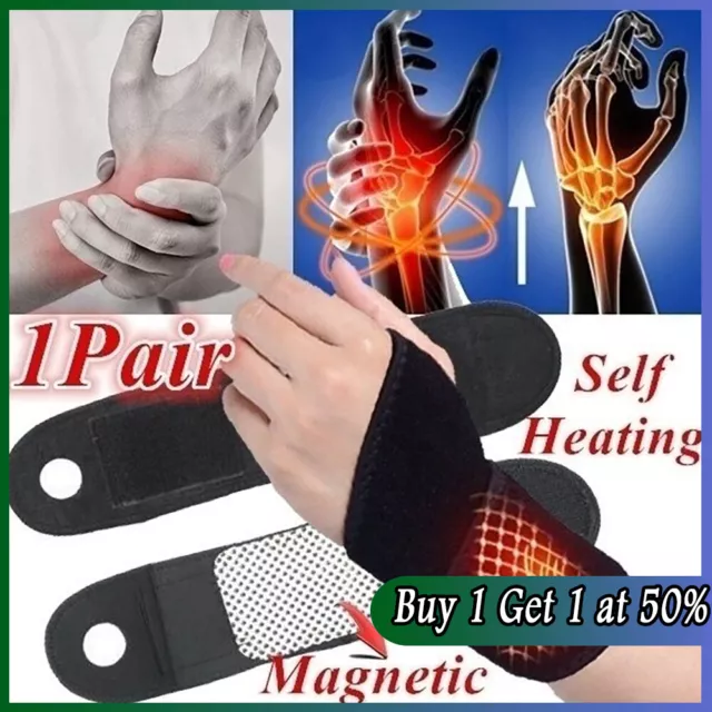 Wrist Hand Brace Support Carpal Tunnel Splint Sprain Arthritis Stabilizer Straps