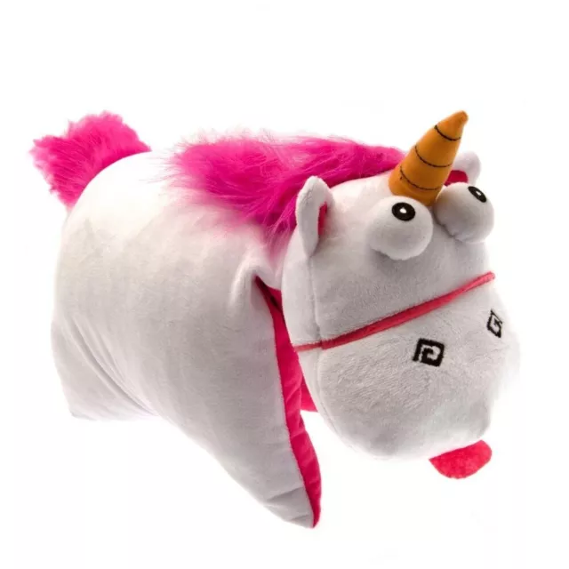 Despicable Me offizielles Fluffy Einhorn Falt-Zierkissen (TA640)