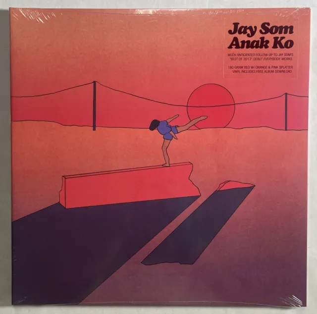 Jay Som - Anak Ko LP 180 Gram Colored Vinyl Sealed With Hype 2019