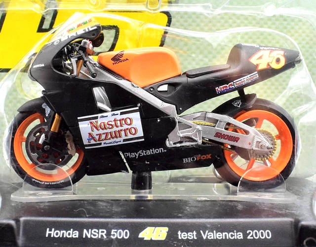 MODELS MOTORCYCLE VALENTINO Rossi Scale 1:18 Honda NSR 500 1999