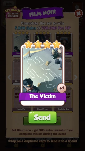 COIN MASTER CARD The Victim Rare Card From The Film Noir Set 0.99 - PicClick UK COIN MASTER CARD The Victim Rare Card From The Film Noir Set 0.99 - PicClick UK