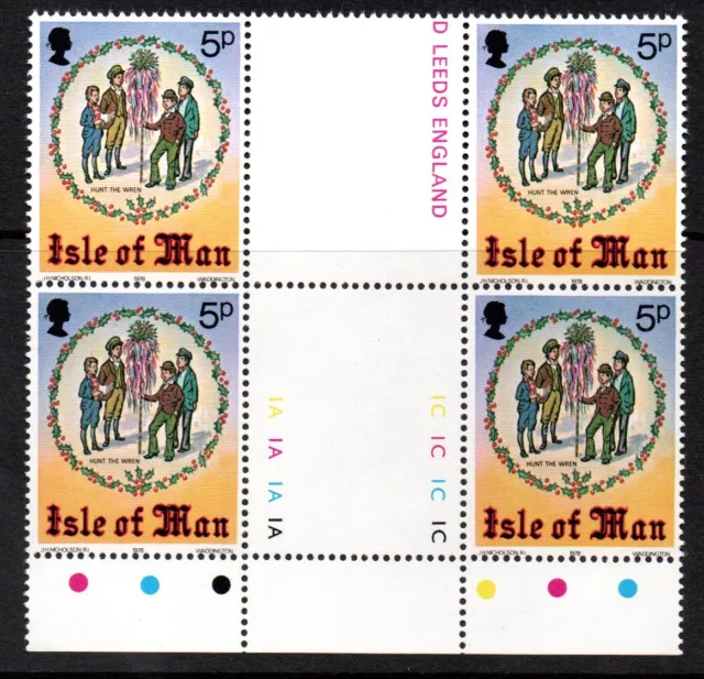 Isle of Man Stamps 1978 SG 143  Christmas Unmounted Mint MNH