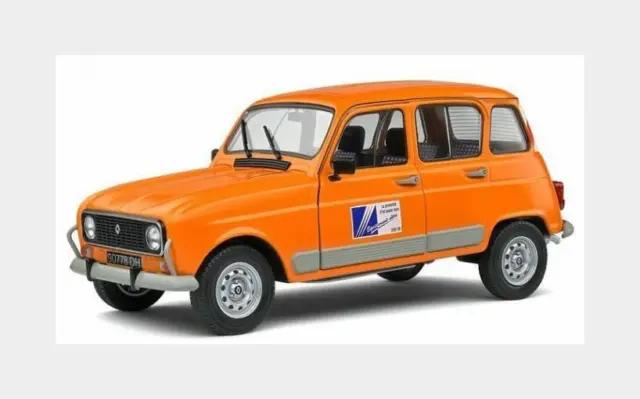 1:18 SOLIDO Renault R4 Gtl Dde 1978 Orange SL1800110