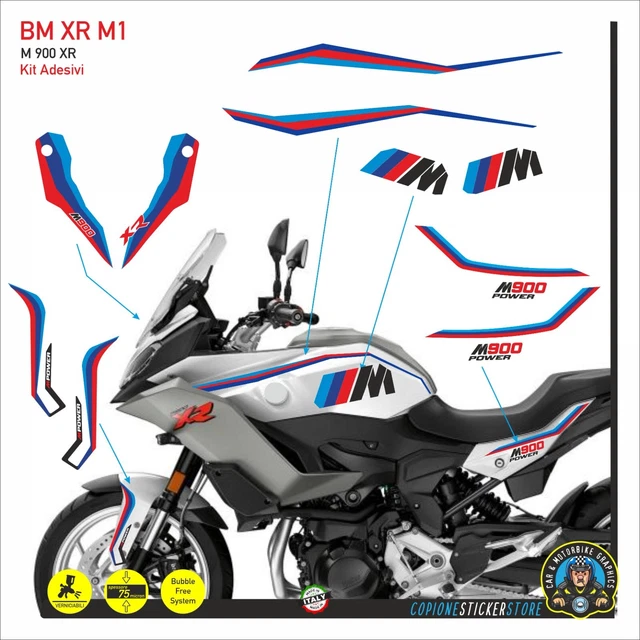 Autocollant 3D Résine Gel Pour BMW F900R - Protection Réservoir Moto - Décor Personnalisé