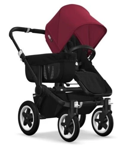 Bugaboo Donkey2 Sun Canopy, Ruby Red - Extendable Sun Shade for Full Weather