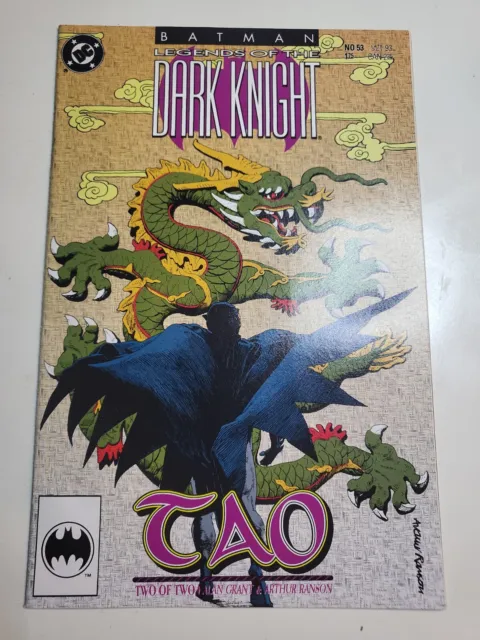 Batman Legends of the Dark Knight #53: "Tao" Part 2, DC Comics 1993 NM