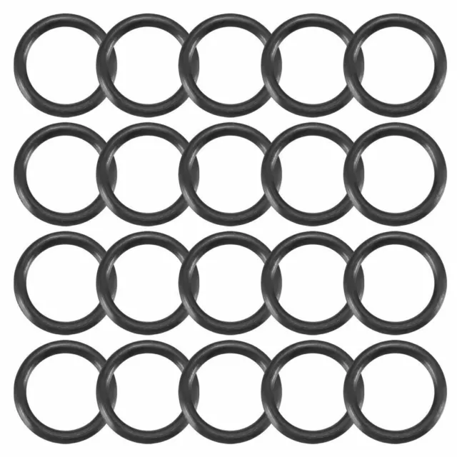 20pcs Black Nitrile Butadiene Rubber NBR O-Ring 5.5mm Inner Dia 1mm Width ✦KD