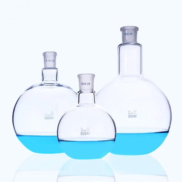 Flat Bottom Boiling Flask 25ml - 1000ml  Evaporating Flasks w/ Standard Joint ca