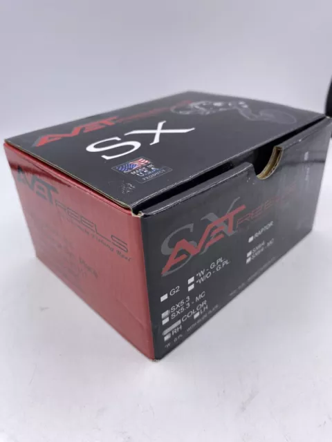 Avet Reels Sx5.3 Single Lever Drag Right Handed Silver Fishing Reel